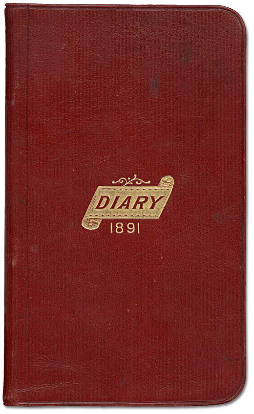 Wilmot Cumberland diaries, 1891