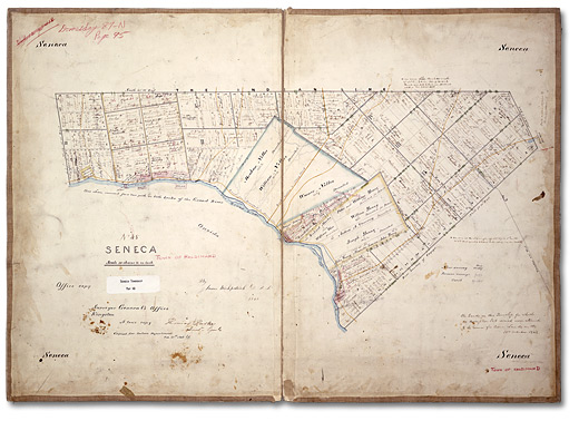 Patent plan of Seneca Township