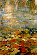 Thumbnail of painting Pond - Jeux d`eau V
