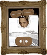 Thumbnail of collage The Author in the Arcade  