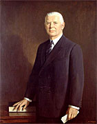 Thumbnail of painting Hon. Leslie Miscampbell Frost, PC, CC, QC, LL.D., DCL [Premier of Ontario, 1949-61] 