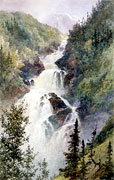 Thumbnail of painting Oinatchouan Falls 