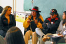 Elder Fred Plain facilitates a small group discussion.