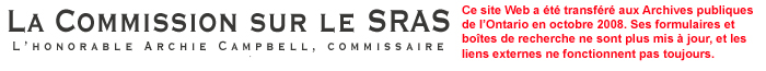 Commission chargée d'enquêter sur l'introduction et la propagation du SRAS en Ontario