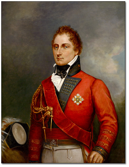 huile sur toile : General Sir Gordon Drummond, G. C. B., 1883