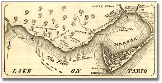 Illustration: Map of York, 1869