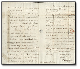 Lettre de William Merritt (Buffalo) à Catherine Prendergast, 27 juillet 1814 (Pages 3 et 2)