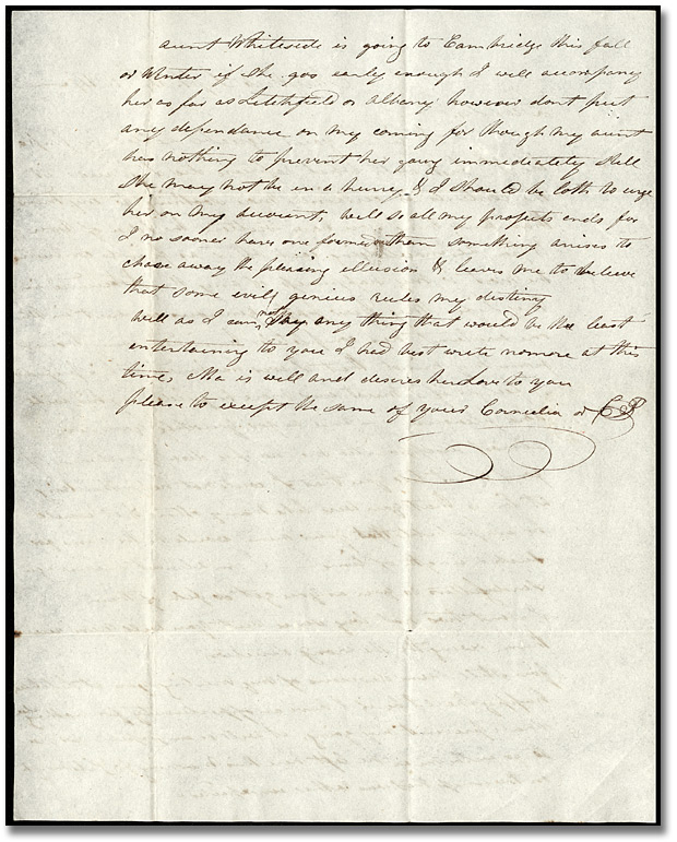 Letter from Catherine Prendergast (Mayville) to William Merritt (Greenbush), September 14, 1814 (Page 2)