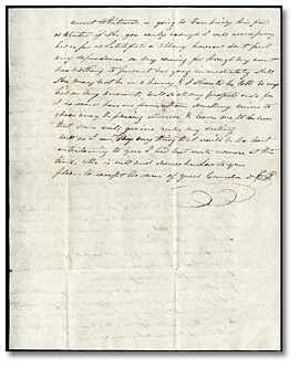 Lettre de Catherine Prendergast (Mayville) à William Merritt (Greenbush), 7 septembre 1814 (Page 2)