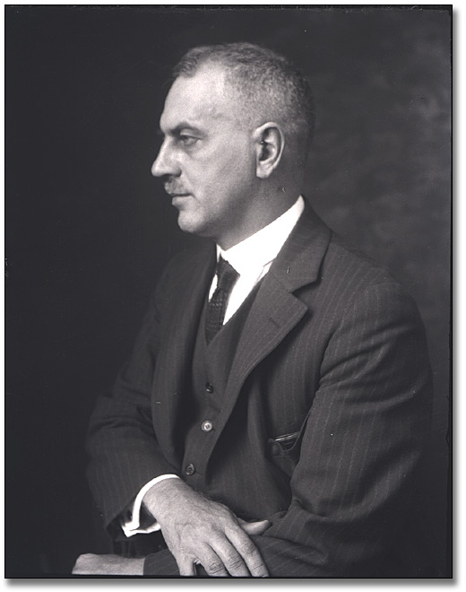 Photo: M.O. Hammond portrait by Newton MacTavish, August, 1923