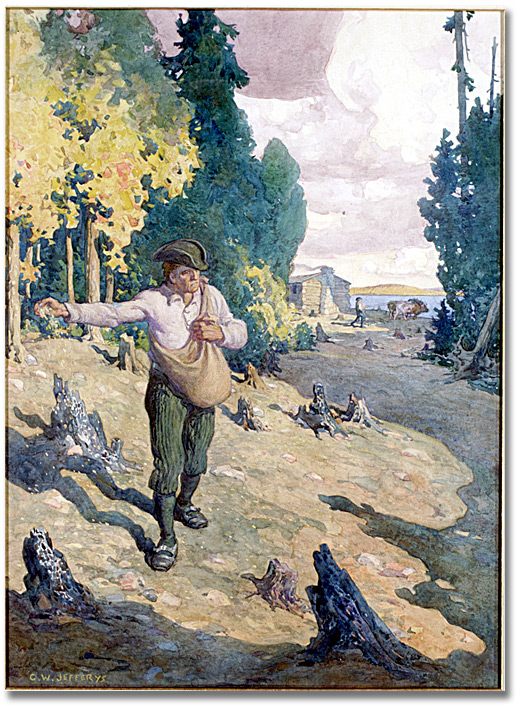 Painting: The Pioneer, [ca. 1921]