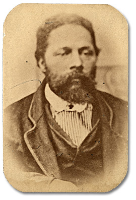 Photo: Randolph Burr, who used the surname Holten after leaving slavery (Alvinâ€™s great-grandfather), [18-?]
