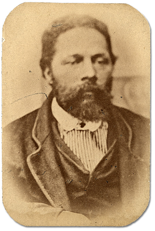 Photo: Randolph Burr, who used the surname Holten after leaving slavery (Alvin’s great-grandfather), [18-?]