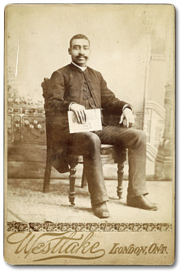 Photoraphie : [Le révérend?] Horace Hawkins, [vers 1890s]