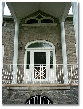 Photographie : Balcon de la maison de Thomas Burrowes