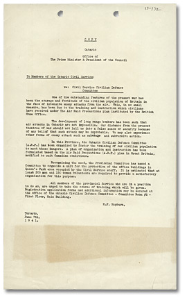 Interministerial and intergovernmental correspondence of the Treasury Department, June 7, 1941