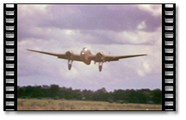 Shots of Handley Page Hampden Bomber at Aylmer - Video Clip