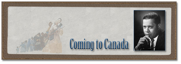 The Life and Times of Daniel G. Hill - Coming to Canada - Page Banner