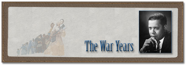 The Life and Times of Daniel G. Hill - The War Years - Page Banner