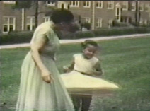 Video clip of May Edwards Hill, Daniel G. Hill Jr. and Linda Martin, June 8, 1953