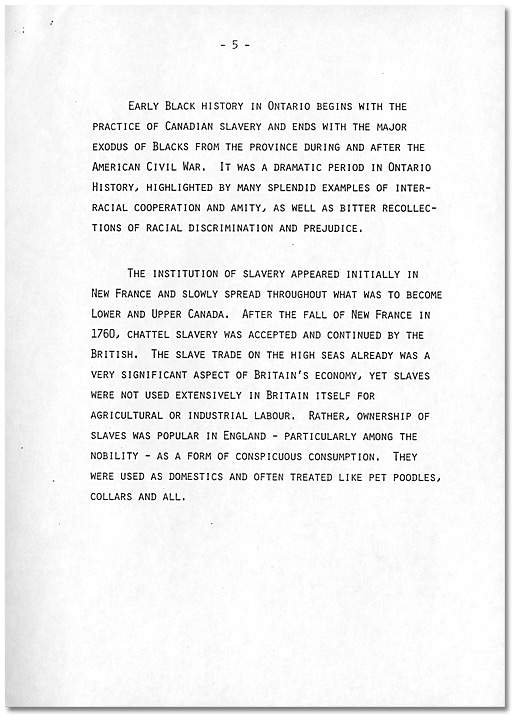 Remarks by Dr. Daniel G. Hill, May 21, 1985 - Page 5