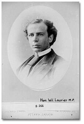 Portrait de Sir Wilfrid Laurier (1841-1919), premier ministre du Canada, 1896-1911