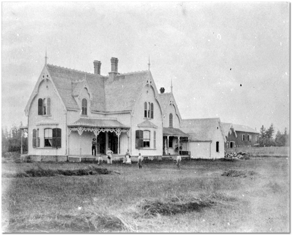 Photographie : Maison de W. A. Milne à Scarborough, [vers 1885]