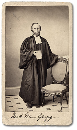 Photographie : Le révérend William Gregg, [188-?]