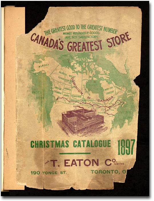 Eaton Christmas Catalogue, 1897