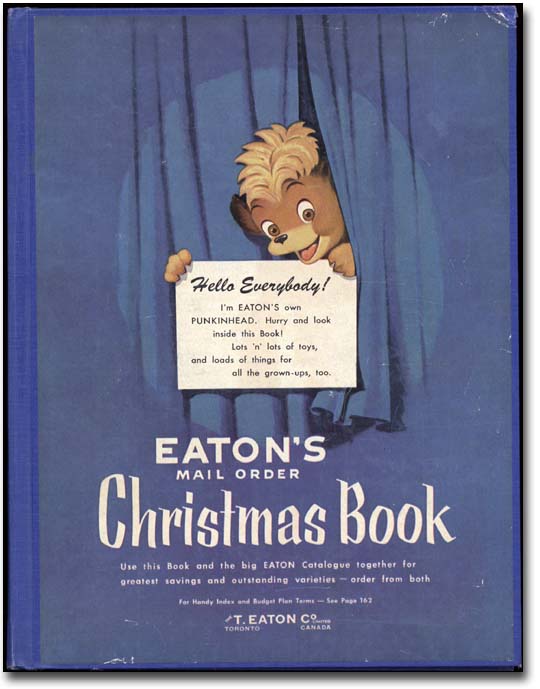 Eaton's Mail Order Christmas Book, 1954-55