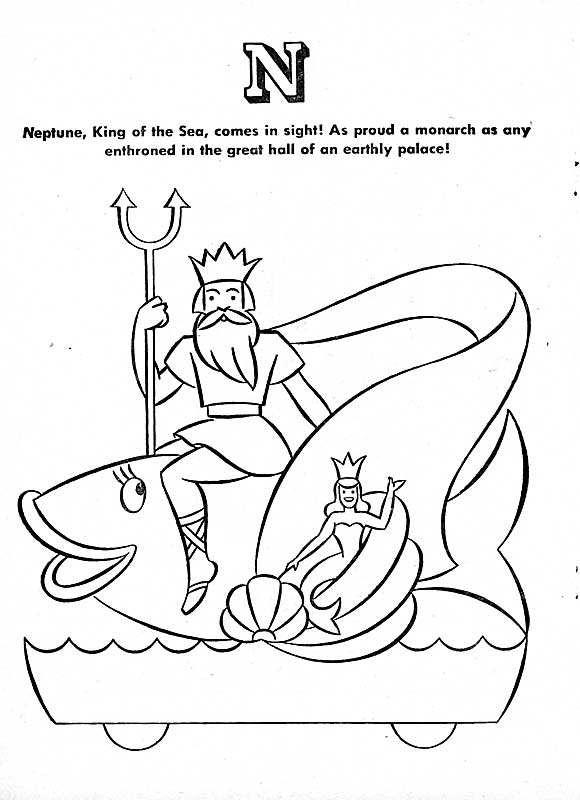 The Archives of Ontario Remembers an Eaton's Christmas: An Eaton's Santa Claus Parade Colouring Book with Punkinhead's North Pole Race (1960) - Page 16