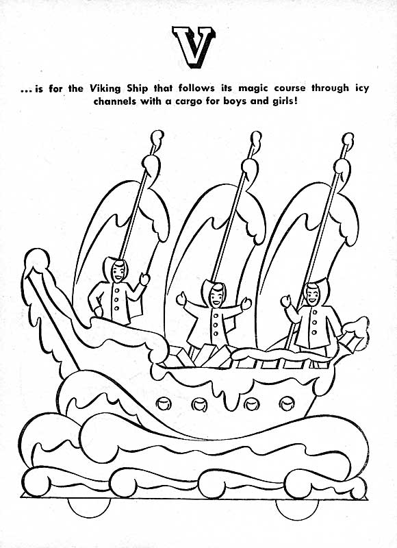 The Archives of Ontario Remembers an Eaton's Christmas: An Eaton's Santa Claus Parade Colouring Book with Punkinhead's North Pole Race (1960) - Page 27