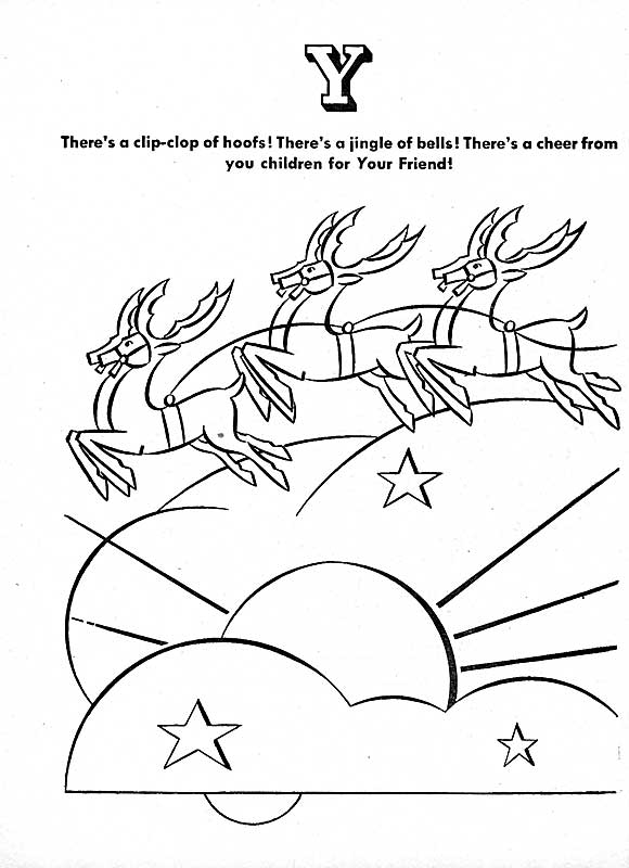 The Archives of Ontario Remembers an Eaton's Christmas: An Eaton's Santa Claus Parade Colouring Book with Punkinhead's North Pole Race (1960) - Page 30