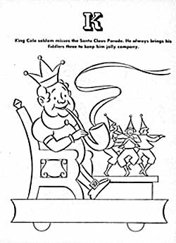 The Archives of Ontario Remembers an Eaton's Christmas: An Eaton's Santa Claus Parade Colouring Book with Punkinhead's North Pole Race (1960) - Page 13
