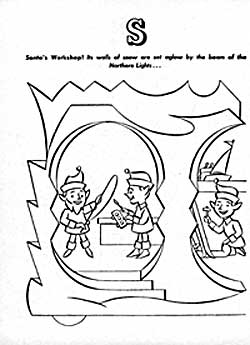 The Archives of Ontario Remembers an Eaton's Christmas: An Eaton's Santa Claus Parade Colouring Book with Punkinhead's North Pole Race (1960) - Page 22