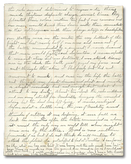 Letter, Alonzo Wolverton to his sister Roseltha Wolverton Goble, December 4, 1864 - Page 2