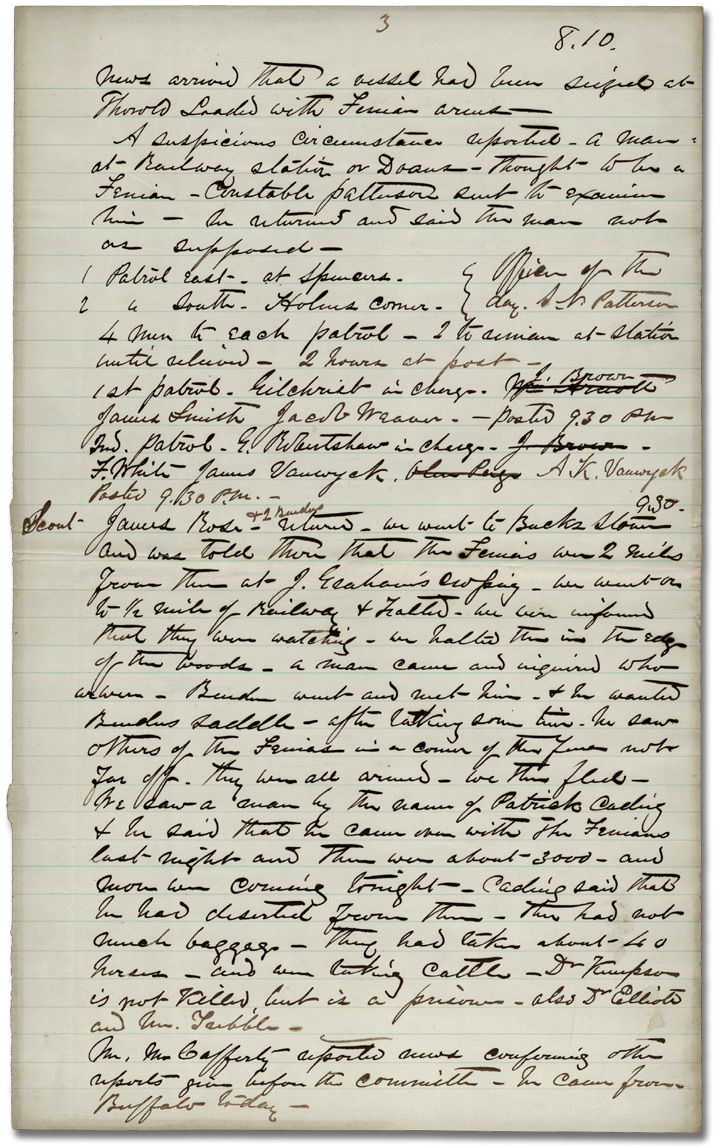 Committee of Safety Minutes, 1866, Page 3