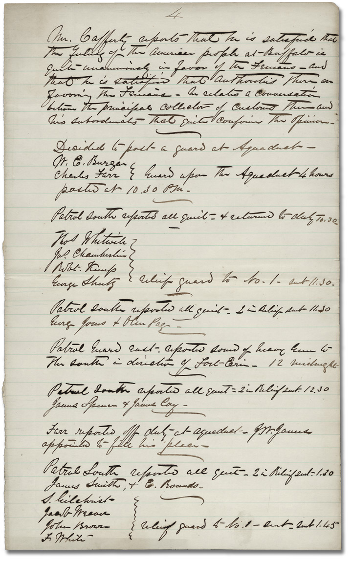 Committee of Safety Minutes, 1866, Page 4