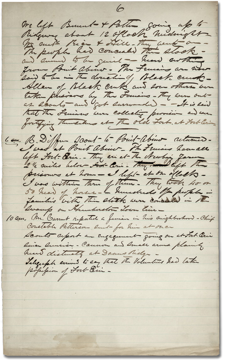 Committee of Safety Minutes, 1866, Page 6