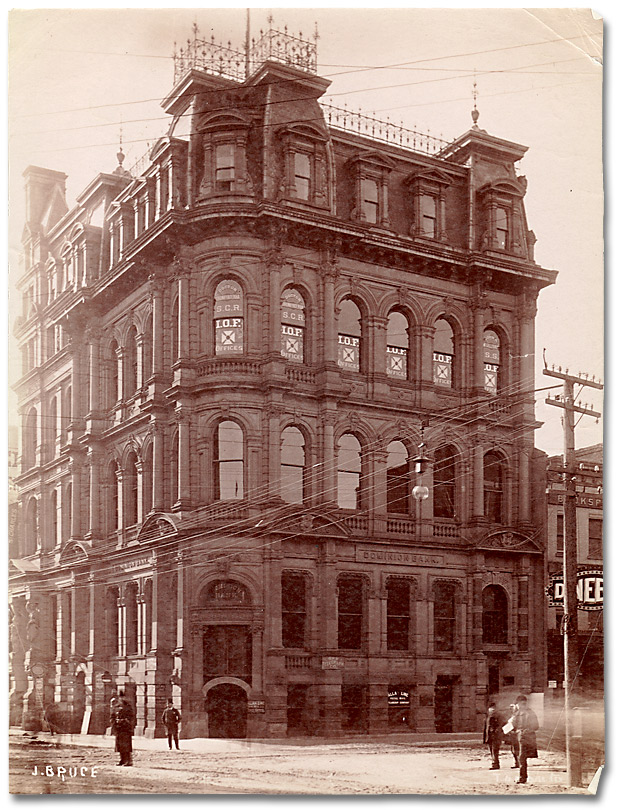 Dominion Bank Building S W Corner King And Yonge Toronto ca 1890 