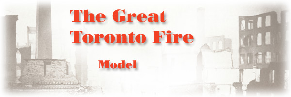 The Great Toronto Fire, April 19, 1904: Model - Page Banner