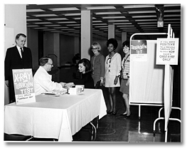 Photo: Tuberculosis testing clinic, [ca. 1960]