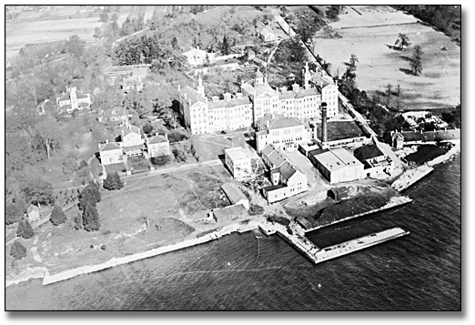 Photo: Aerial view of the Kingston Asylum, [ca. 1919-1920]