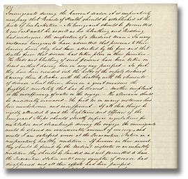 Livre de copies de lettres de A.B. Hawke, le 12 août 1847 (2)