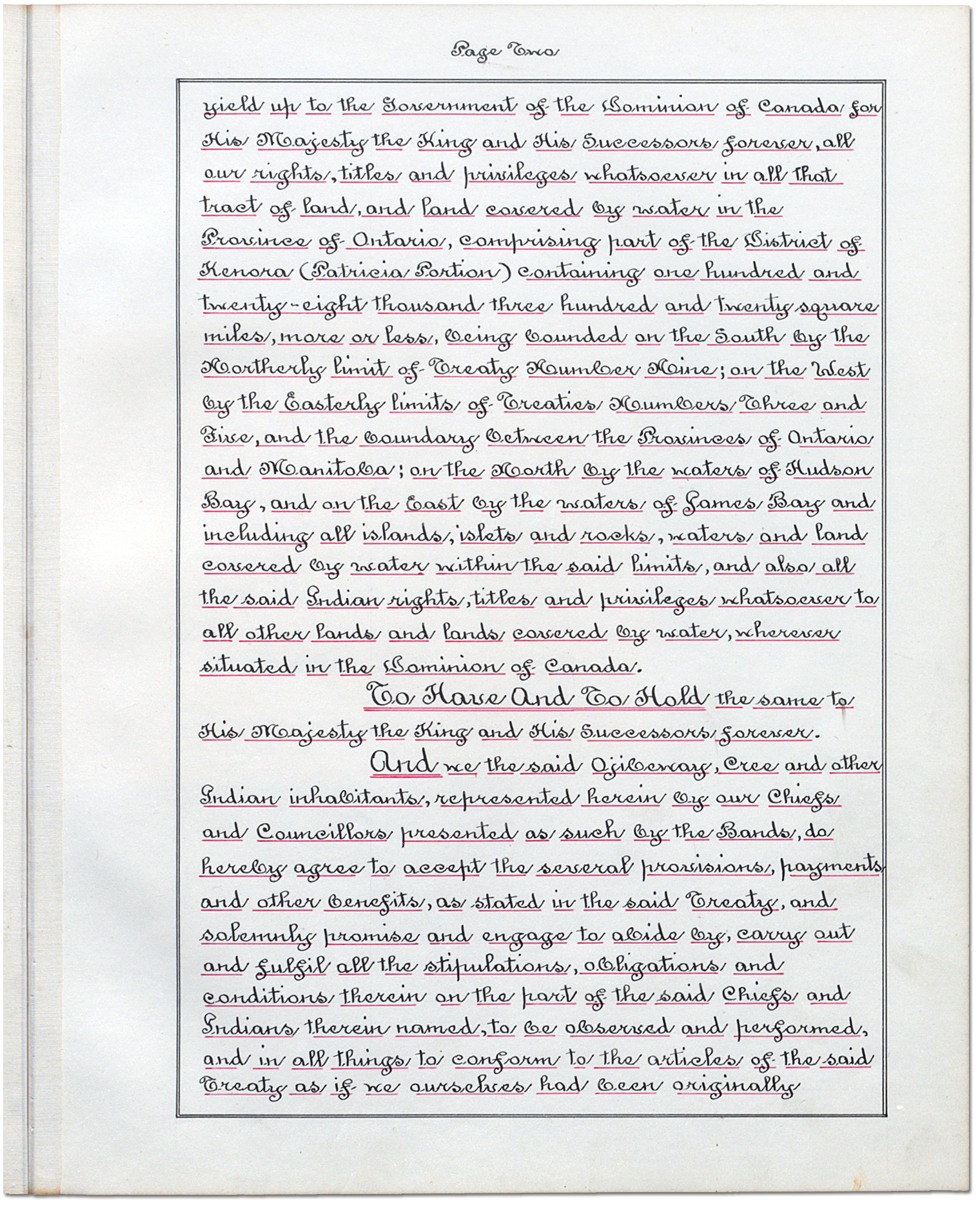 James Bay Treaty (Treaty No. 9) - Adhesions [page 2]