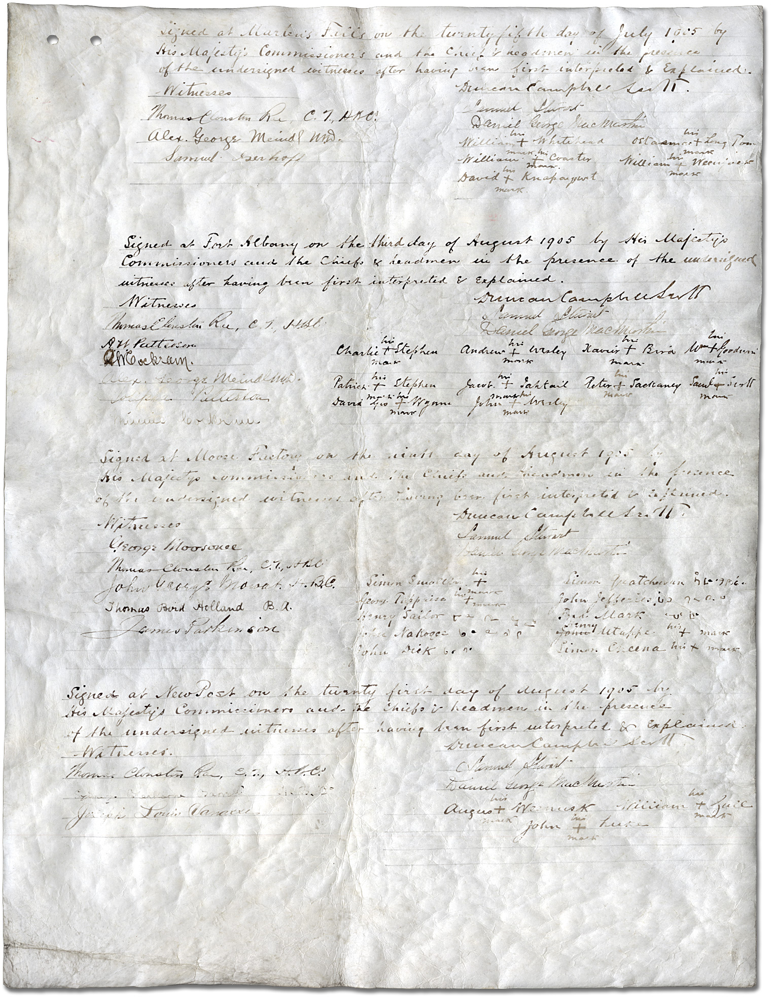 James Bay Treaty (Treaty No. 9) [page 4]