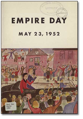 Cover of an Empire Day pamphlet, 1952