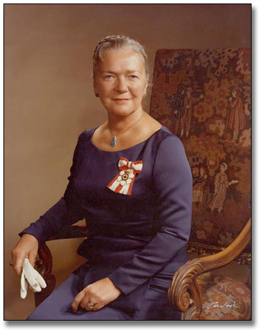 Portrait of the Honourable Pauline McGibbon