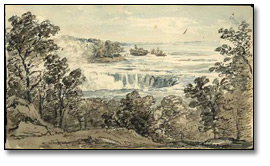 Horseshoe Fall, Niagara, [vers 1854]
