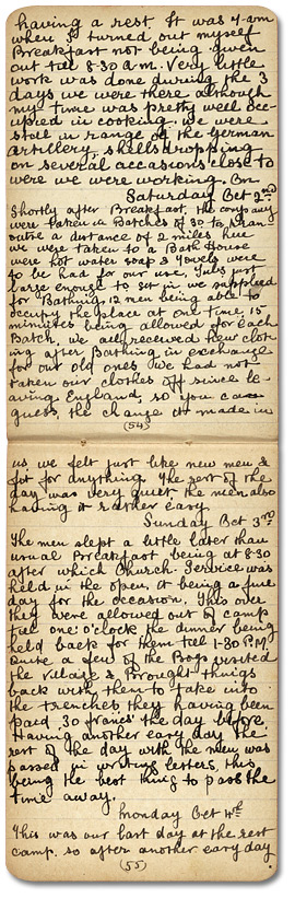 John Mould's Diary, Vol. 2 pp. 54-55, 1915